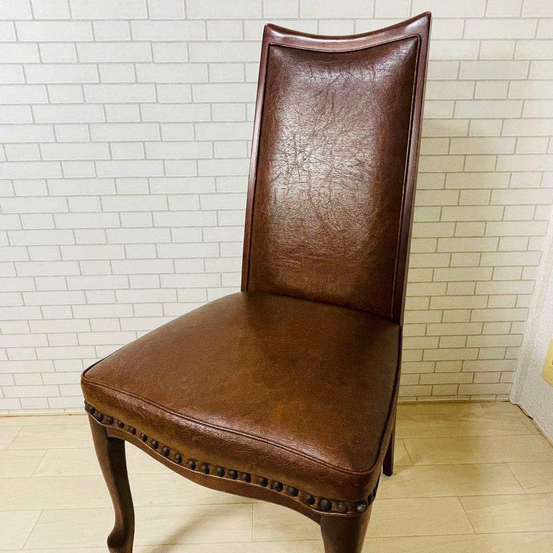 マル二木工 ブラウン ダイニングチェア ベルサイユ 貴族 マル二木工 ブラウン ダイニングチェア ベルサイユ 貴族