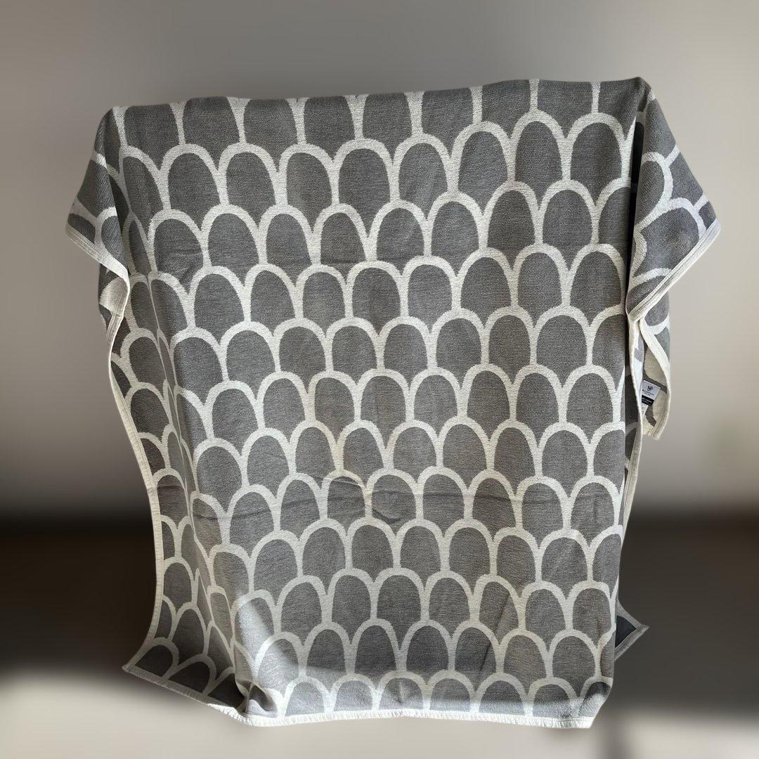 KLIPPAN オーガニックコットンブランケット KLIPPAN｜mina perhonen シュニールコットン シングルブランケット