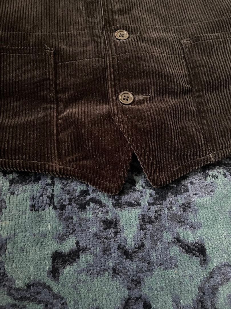 NigelCabourn ナイジェルケーボン ホスピタルベスト コーデュロイ黒