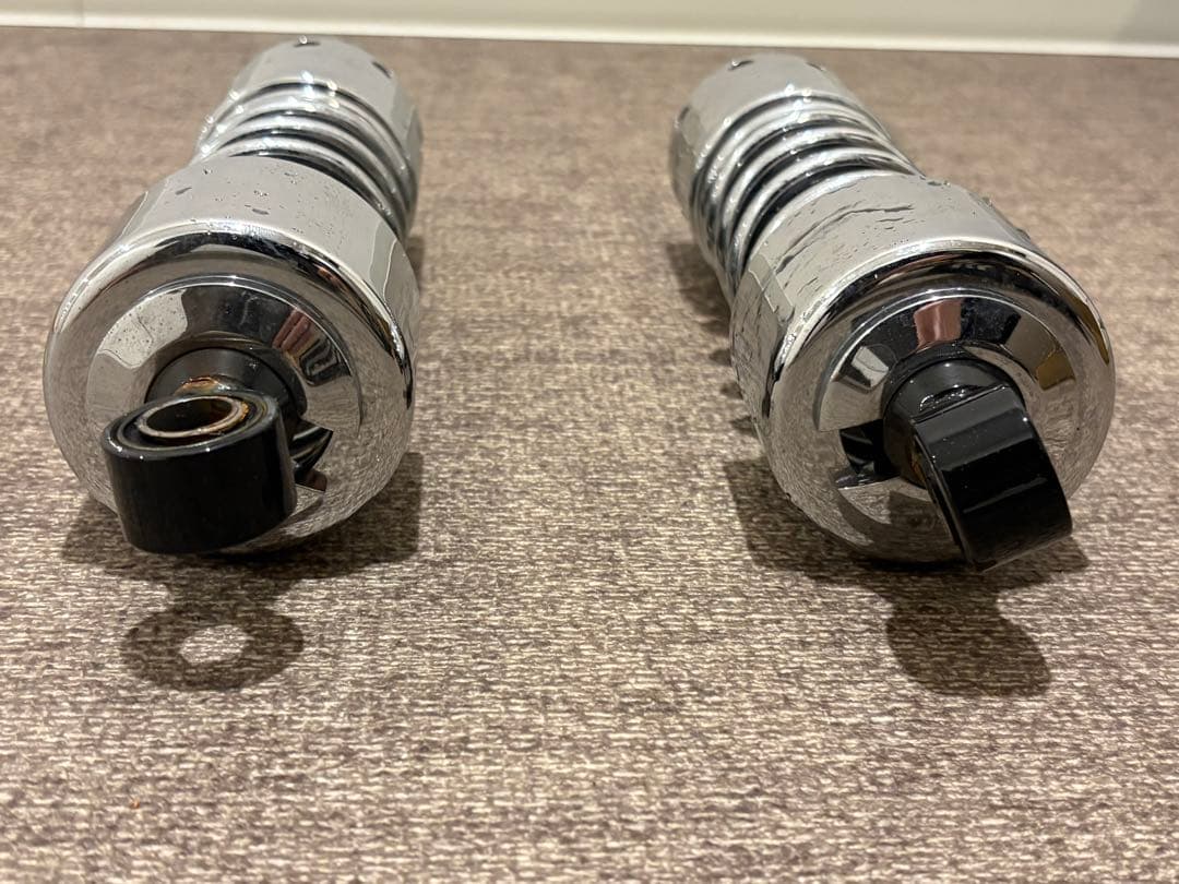 2%er DAYTONA製ローダウンリアショック クロームメッキ280mm - メルカリ