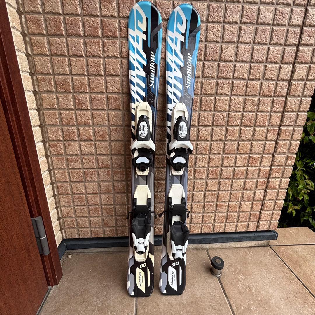 ジュニア　子供　スキーセット　スマロー　90cm スキーブーツ　18.0cm