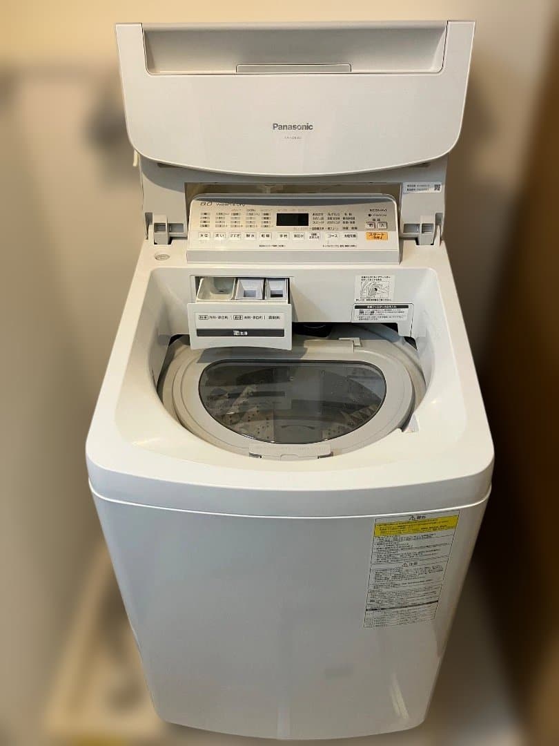 【あや】Panasonic 8.0kg 電気洗濯乾燥機（2017年製）
