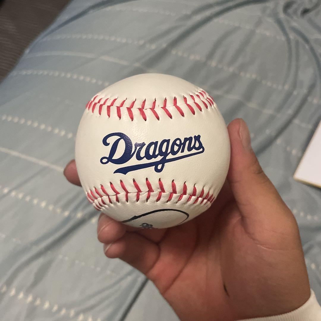 直筆サインボール 中日ドラゴンズ背番号2 石川昂弥選手 - メルカリ