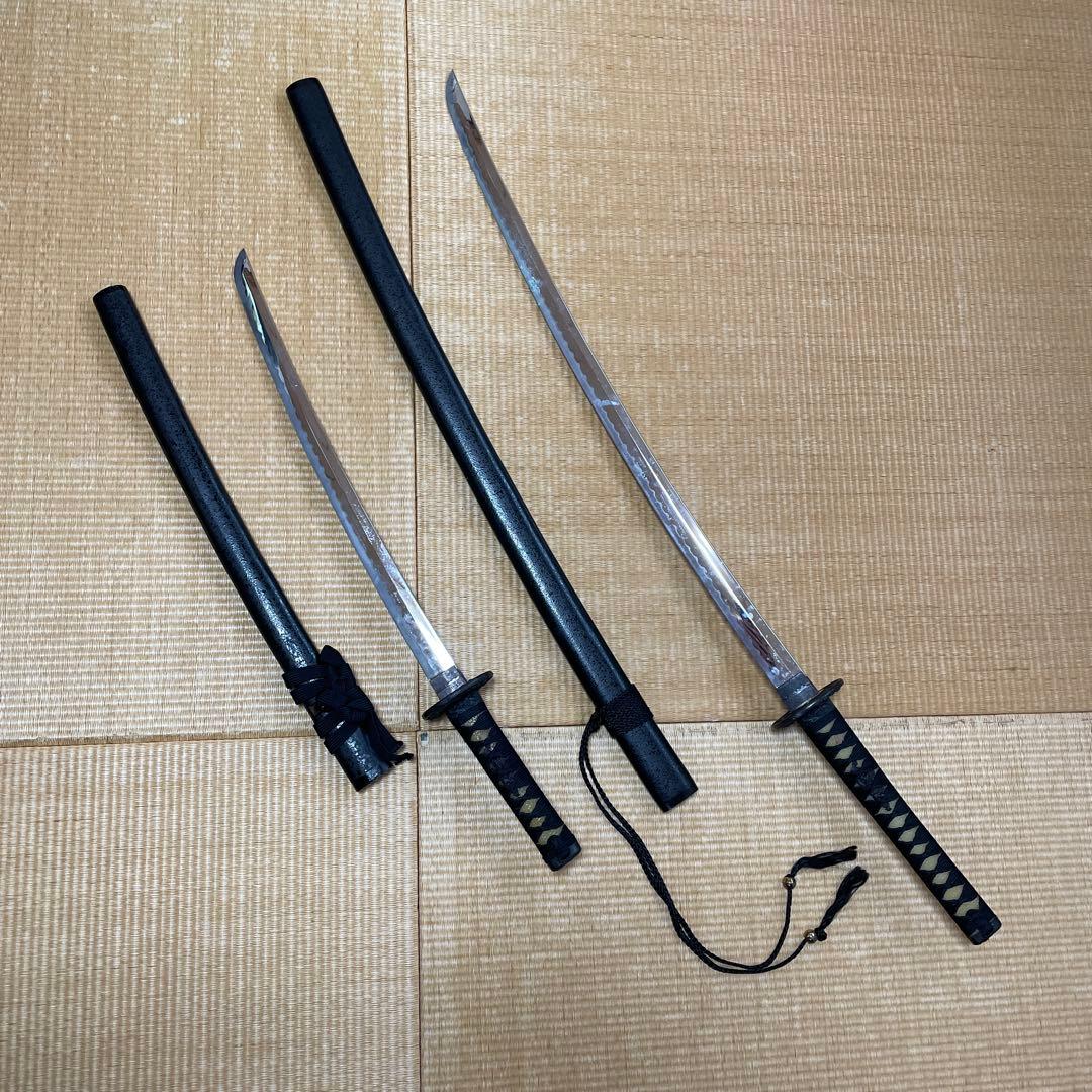 模造刀　2本セット　打刀　脇差し 楽天市場】模造刀 2本セットの通販