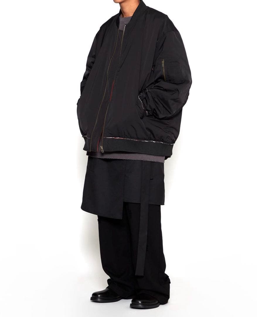 CODA コーダ MA-1 mj7974-High Neck Hooded MA-1 Type Jacket ジャケット（MA-1