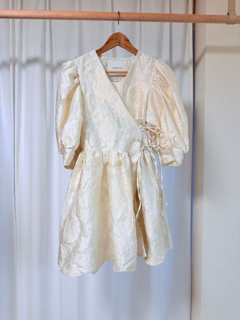 【DREAM sister jane】ジャガード花柄ラップミニワンピース DR2355BLE_4.jpg?v=1755164749