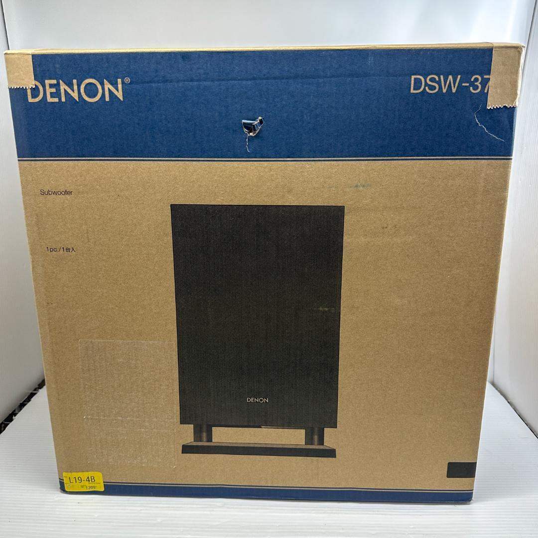 【美品】Denon デノン DSW-37 サブウーファー ブラック アバックWEB-SHOP / 【中古】DENON DSW-37(K)【コード01-10202】サブ
