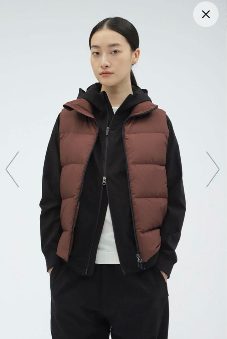 2024AW ミズノ マーガレットハウエル ダウン ベスト ブラウン - メルカリ