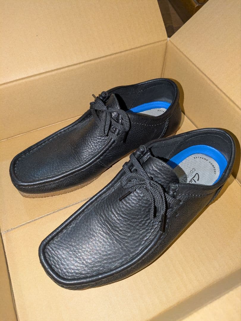 Clarks ワラビー ブラックシェイカーIIラン モカシン 26.5cm - メルカリ