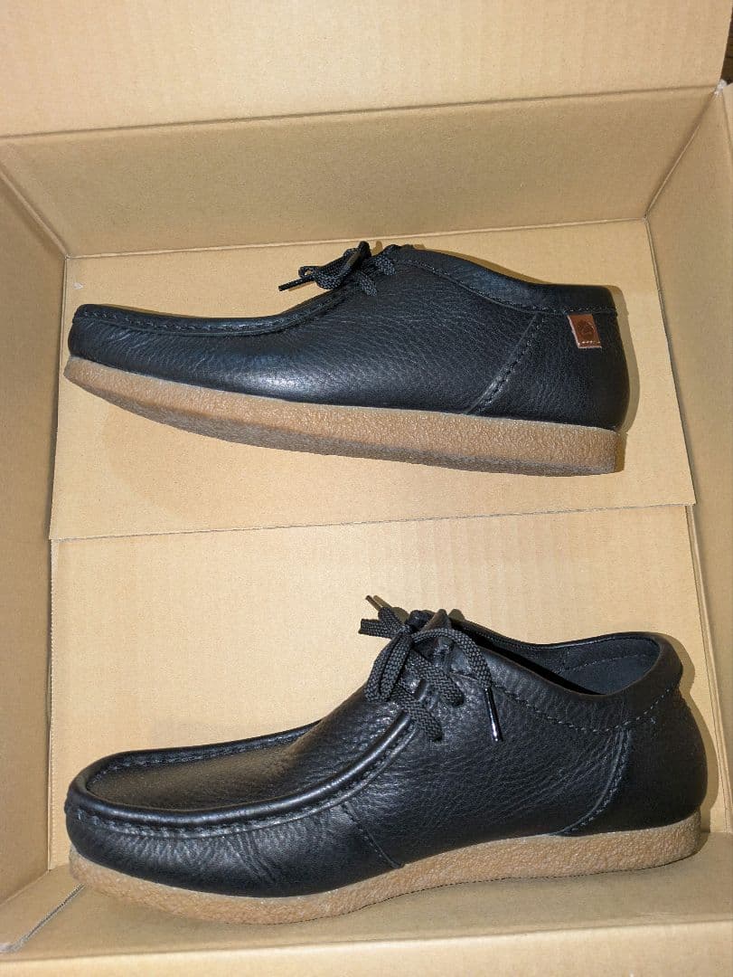 Clarks ワラビー ブラックシェイカーIIラン モカシン 26.5cm - メルカリ