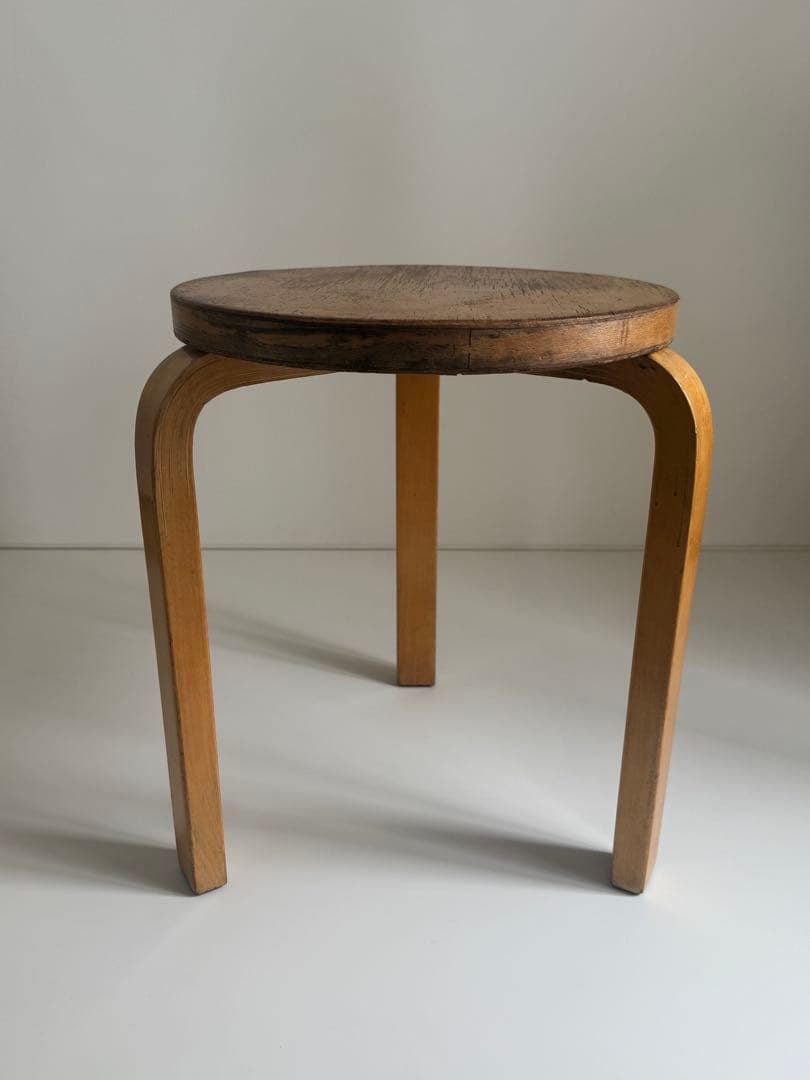 50年代stool60 Alvar Aalto ヴィンテージスツール Alvar Aalto スツール 60 | 北欧家具 haluta