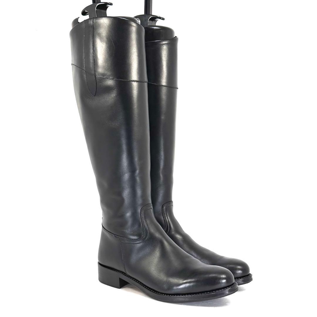 【EQUITACION VALVERDE】 乗馬ブーツ （23.5cm） 美品