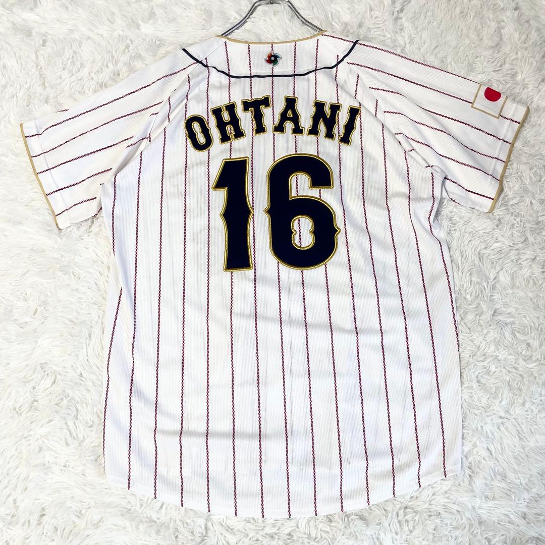 極美品】大谷翔平 刺繍ユニフォーム 侍ジャパン WBC ミズノ Lサイズ