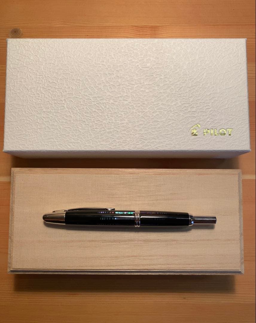 パイロット キャップレス万年筆　螺鈿(水面) 逆輸入モデル パイロット(PILOT) 万年筆キャップレス螺鈿 水面 FCN-5MP-RM 万年筆