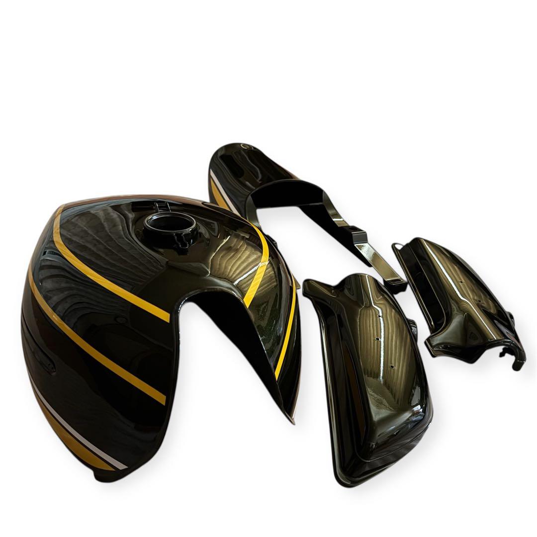 レア希少♡カワサキ1974年型Z1A/Z2A イエロータイガー外装セットMRS製