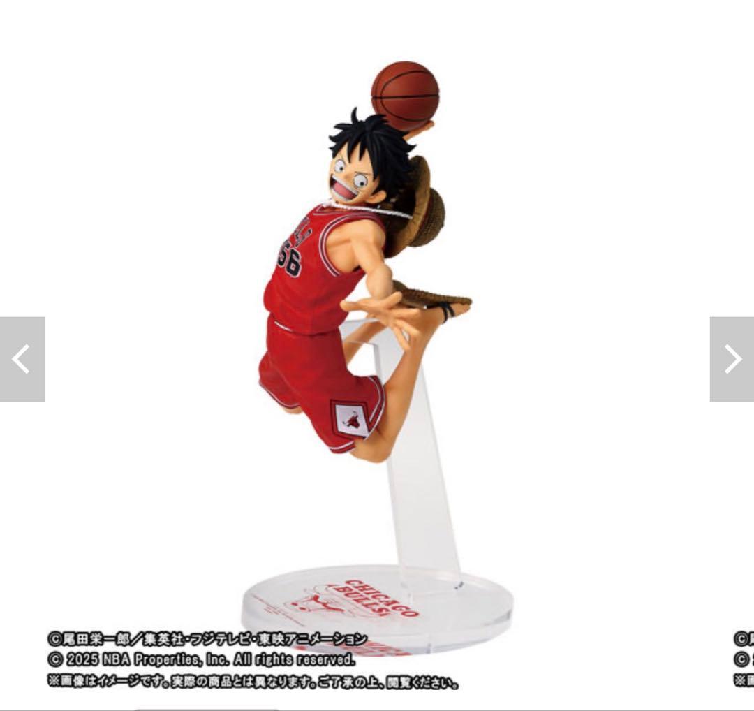 最安値】NBA ルフィ ワンピースベースショップ 6体セット - メルカリ