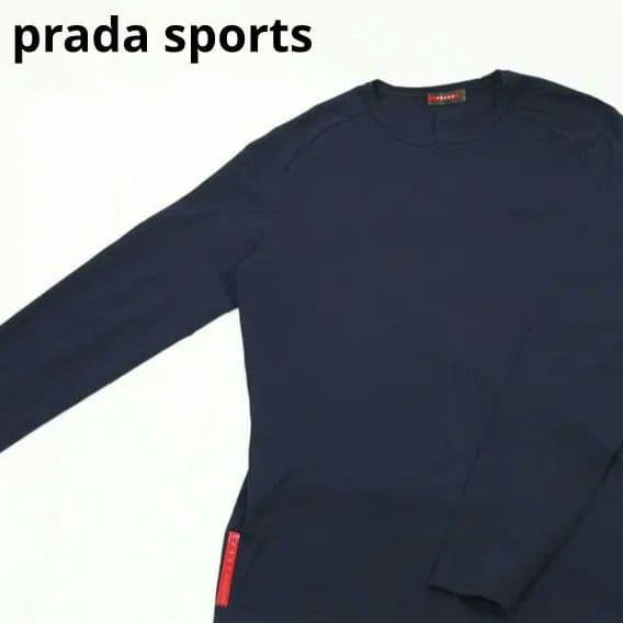 prada sports プラダ スポーツ ロンT 長袖シャツ L 未使用級 - メルカリ