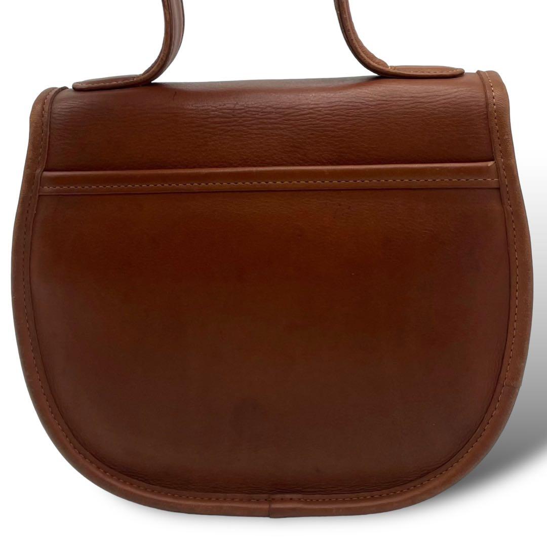 希少 オールドコーチ ショルダーバッグ ターンロック レザー 美品 USA