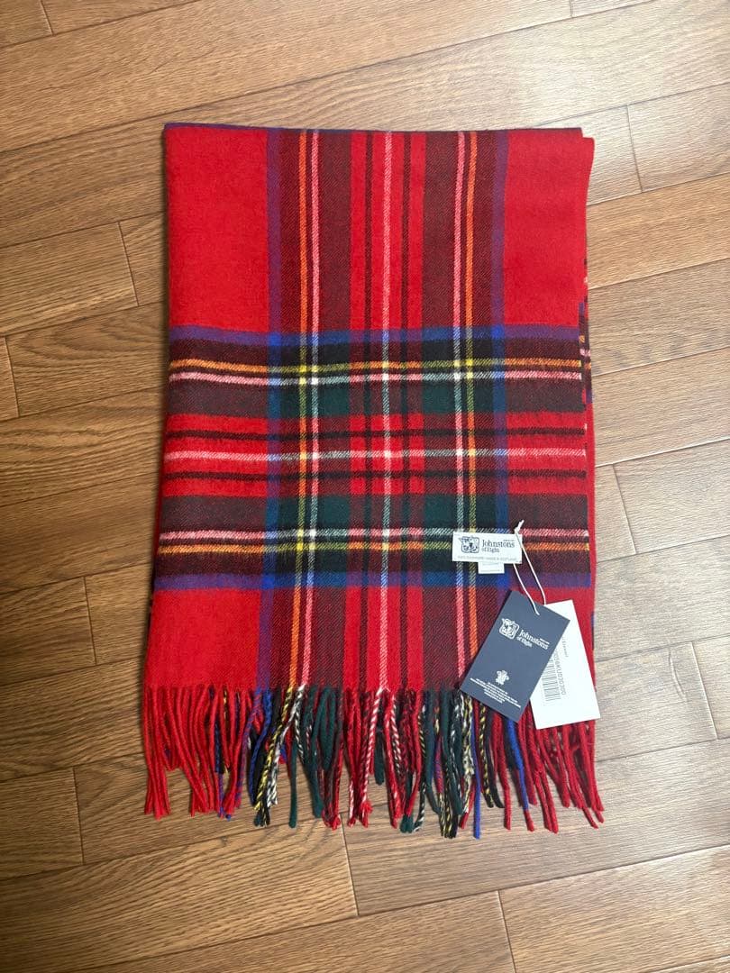 Y*☆様 大判ジョンストンズ カシミヤ 100%マフラー ストール ロイヤルスチ 2026年最新】ジョンストンズ ロイヤルスチュワートの人気アイテム