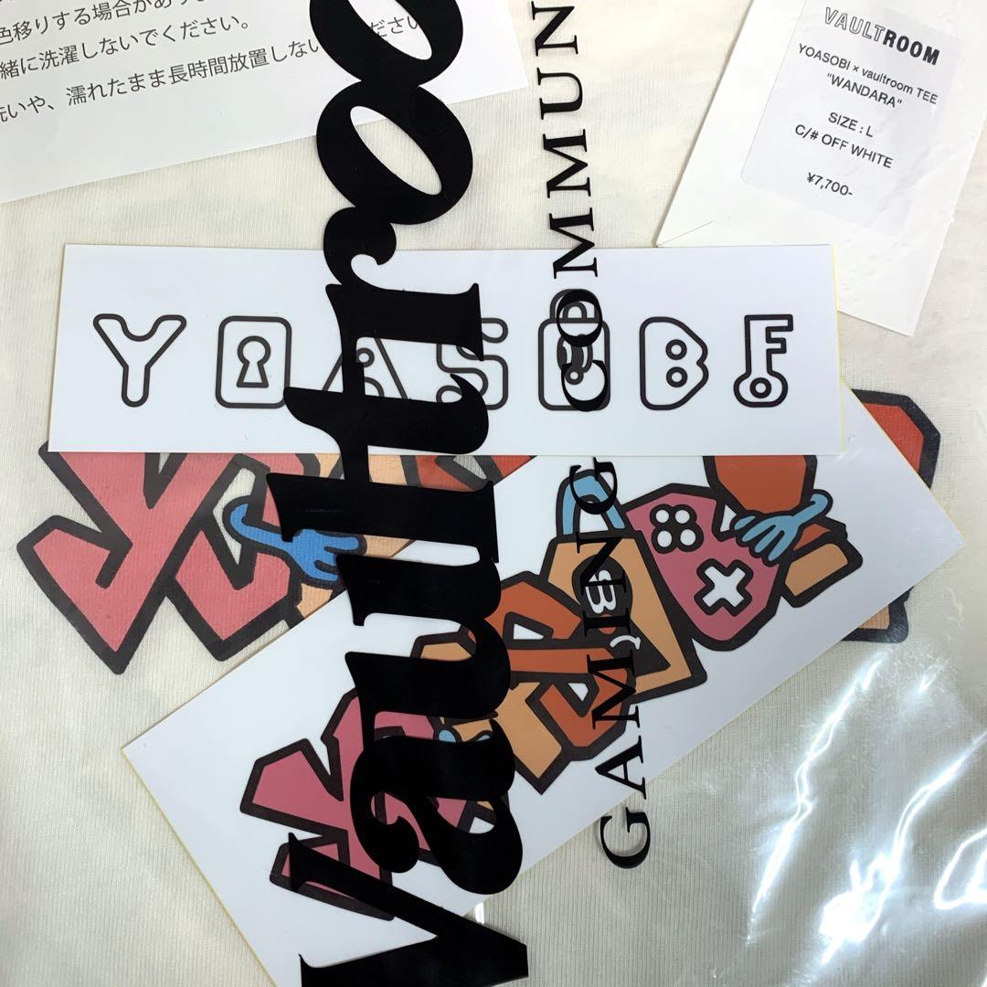 YOASOBI WANDARA ホワイト 2025 ボルトルーム Tシャツ L - メルカリ