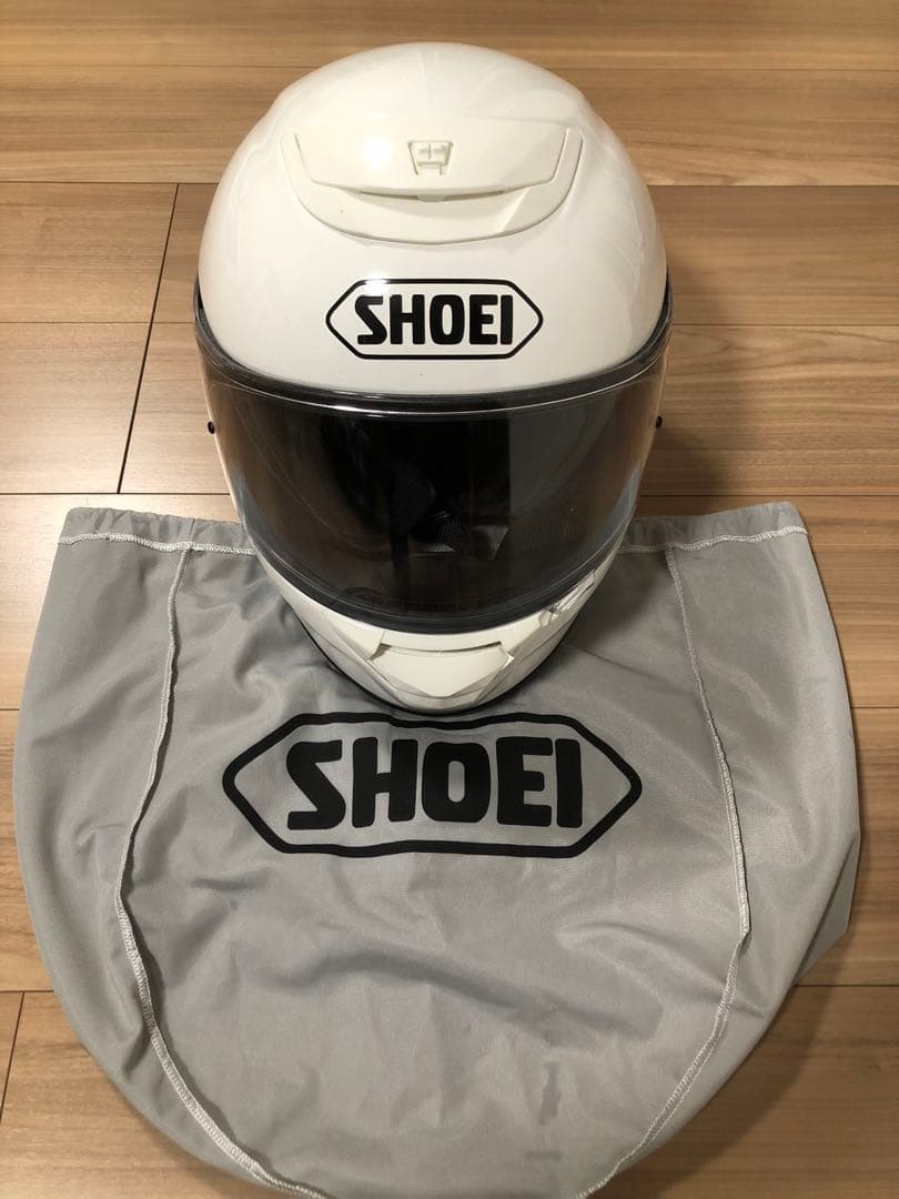 SHOEI ヘルメット 袋付き　白 shoei フルフェイス ヘルメット SHOEIヘルメット X-Fifteen 安心の日本
