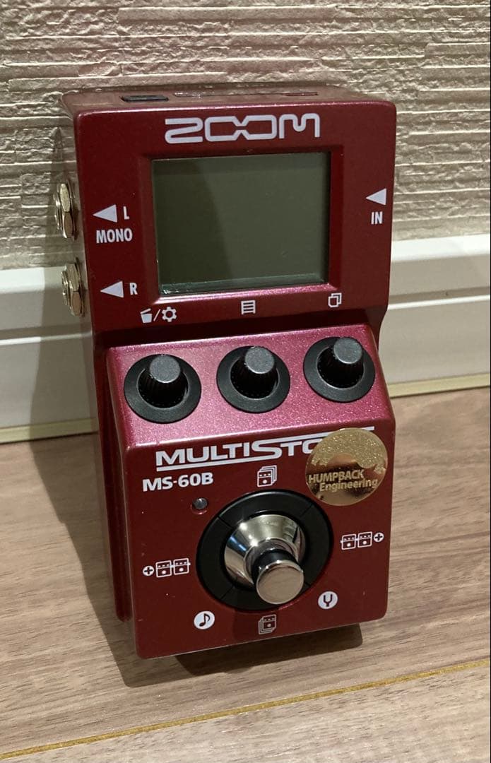 ベース ZOOM MS-60B HUMPBACK Engineering mod ZOOM MS-60B HUMPBACK engineering MOD <ズーム>｜平野楽器 ロッキン