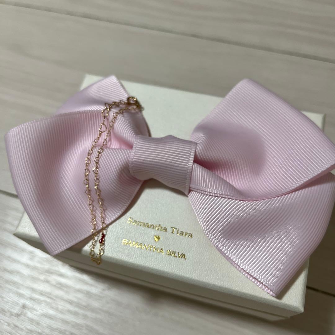 専用です！ 新品　K10サマンサシルヴァ　ハートのチェーン　ブレスレット サマンサシルヴァ SAMANTHA SILVA シンプルハートブレスレット (K10 YG