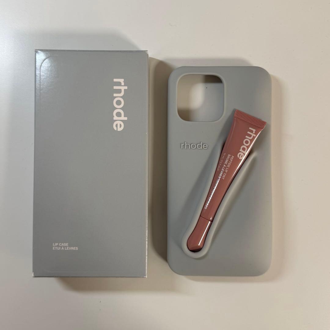 【rhode skin】 グレー iphone16 pro max ケース rhode ヘイリービーバー iPhoneケース」rhode skin(ロードスキン