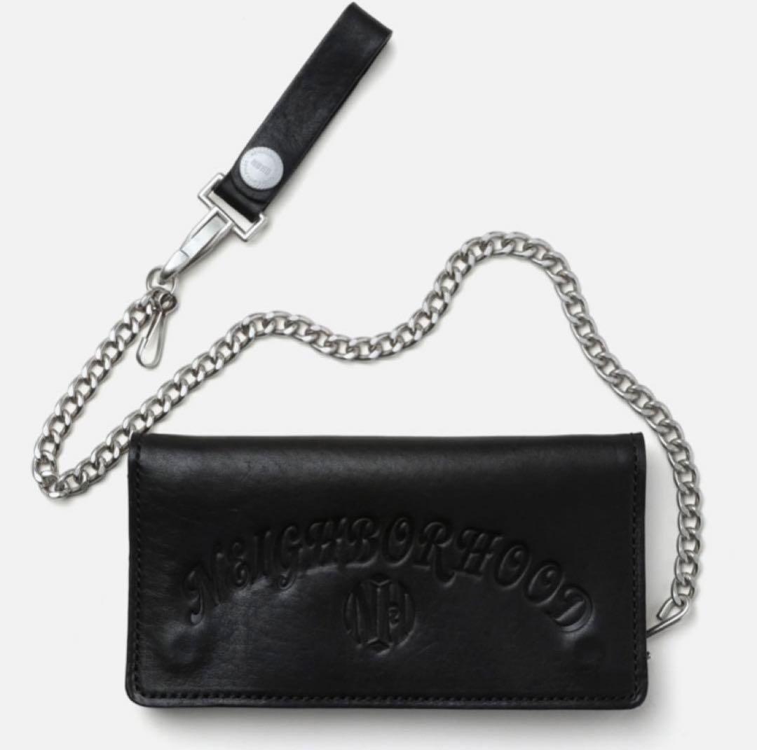 NEIGHBORHOOD LEATHER TRUCKER WALLET 財布 - メルカリ