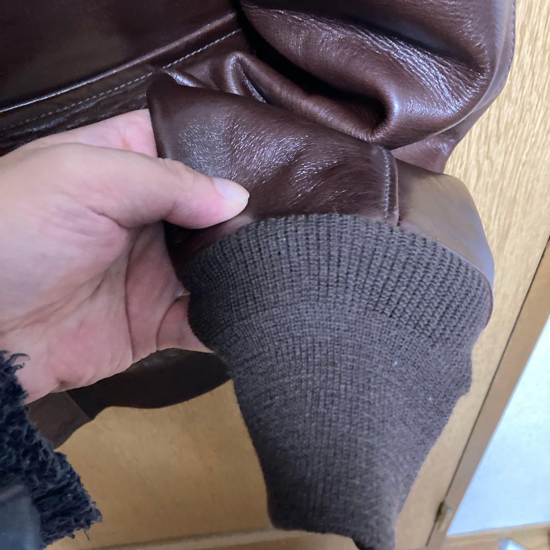 ikkoさま OLD CROW A-2 フライトジャケット M brown