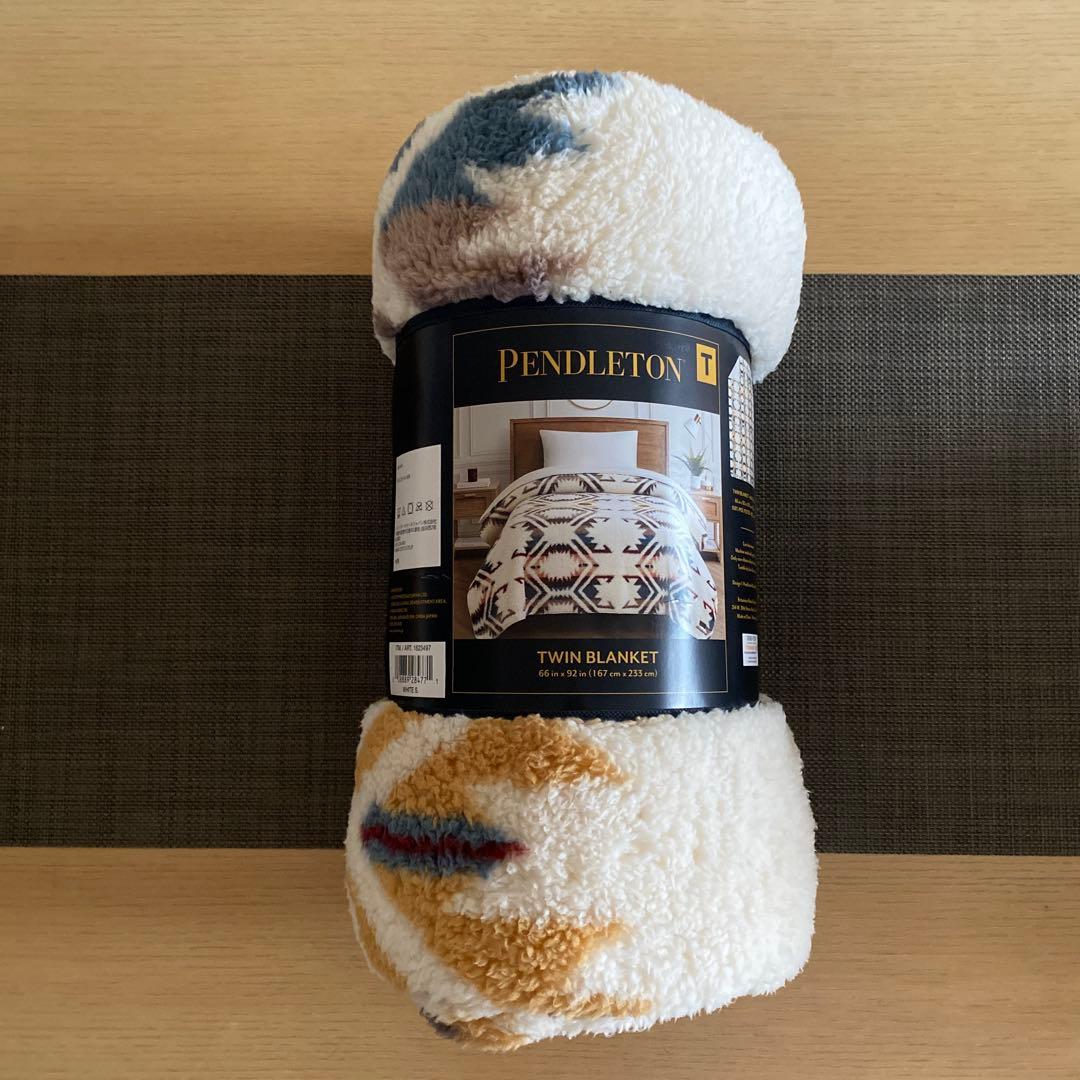【新品未開封】ペンドルトン　ツイン　ブランケット　コストコ購入　販売終了サイズ PENDLETON（ペンドルトン） ブランケット ツインサイズ ピーク