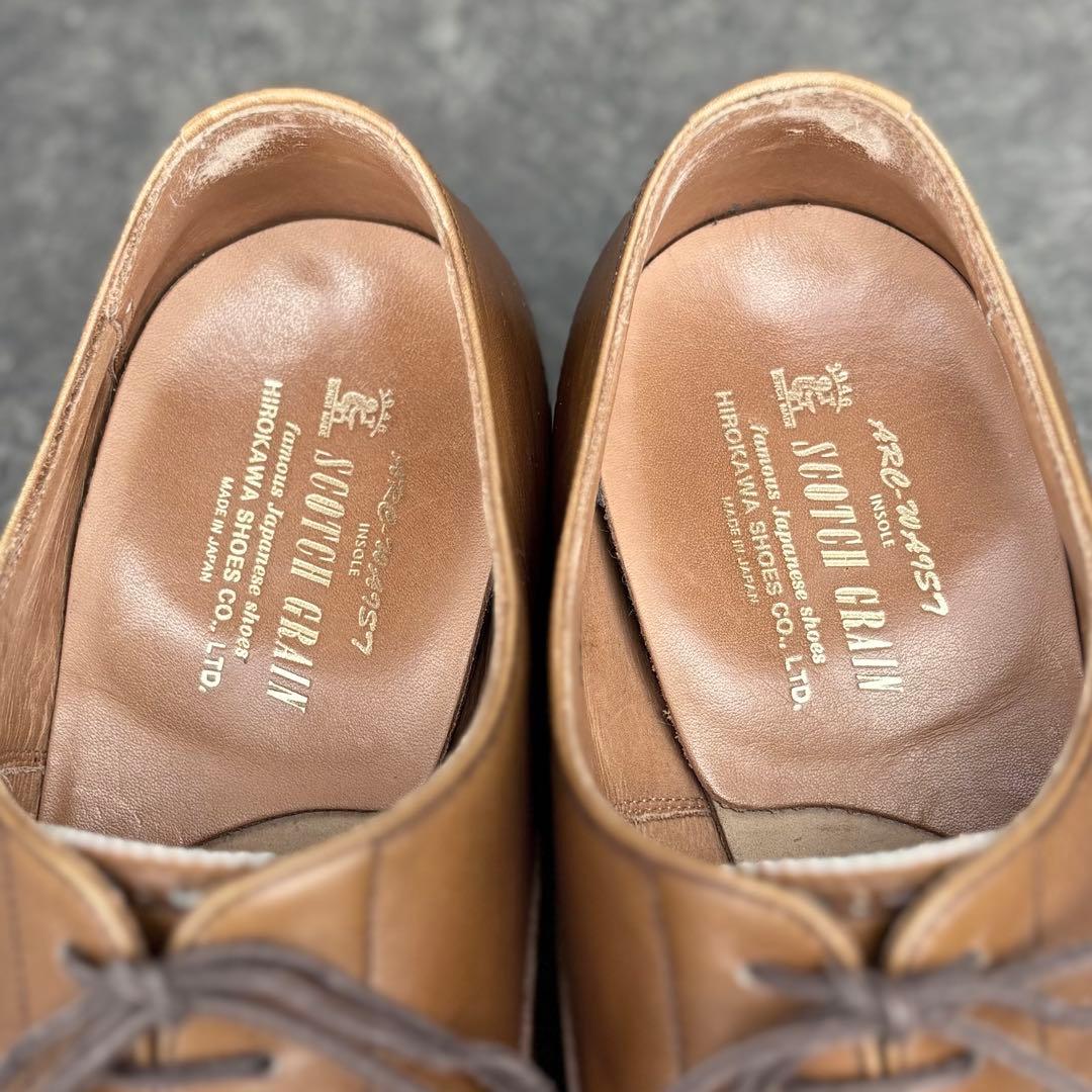 名門《Scotch Grain》248内羽根クォーターブローグ【ブローデンⅡ】