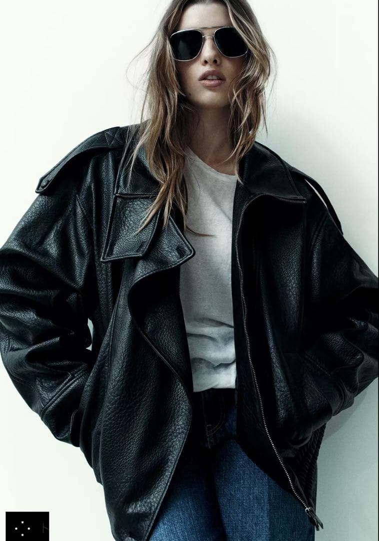 最終値下げ ZARA フェイクレザージャケット XS - メルカリ