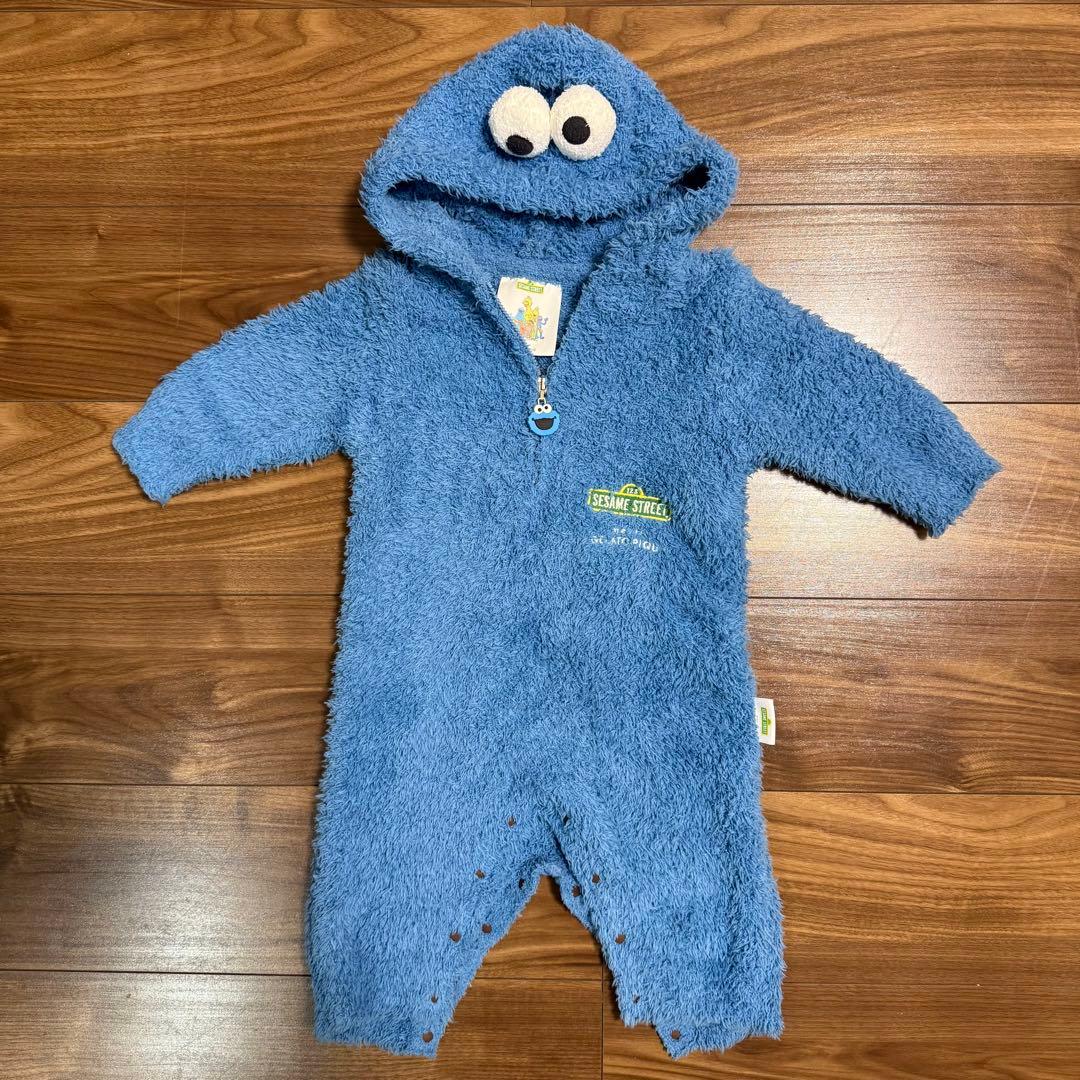 美品】ジェラートピケ クッキーモンスターロンパース 70サイズ - メルカリ