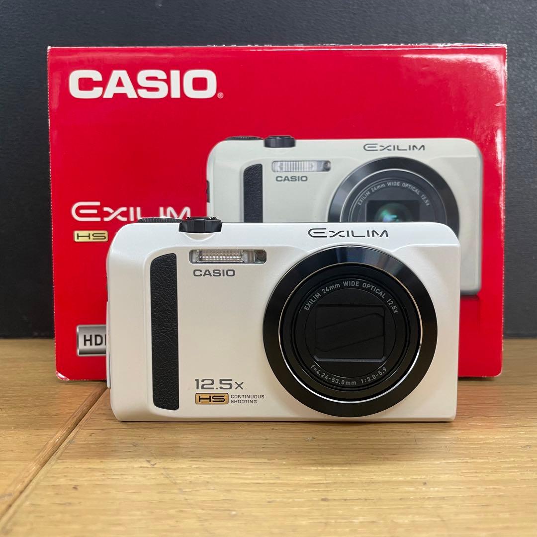 美品 Casio Exilim EX-ZR300 コンパクトデジタルカメラ HIGH SPEED EXILIM デジタルカメラ 中古 CASIO カシオ EX-ZR300