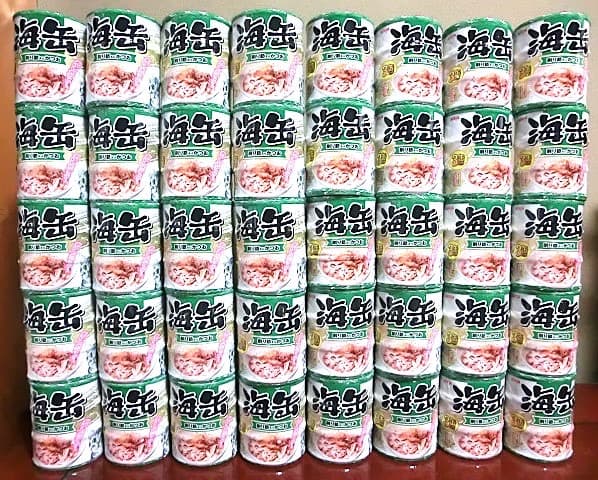 海缶 削り節入りかつお 60g x 3缶✖️40個 アイシア（AIXIA） 海缶 かつお ゼリータイプ 60g×3缶パック×2個 ▽a