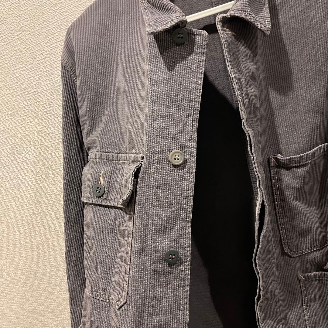 60s ユーロ ピケジャケット ワークジャケット フレンチ ヨーロッパ