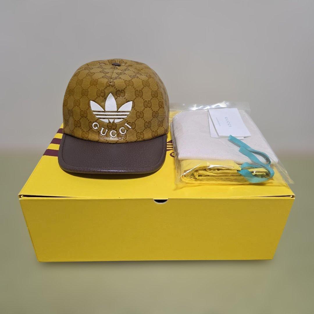 新品同様⚜️GUCCI × adidas⚜️限定コラボ サイズXL キャップ 2026年最新】gucci adidas キャップの人気アイテム - メルカリ
