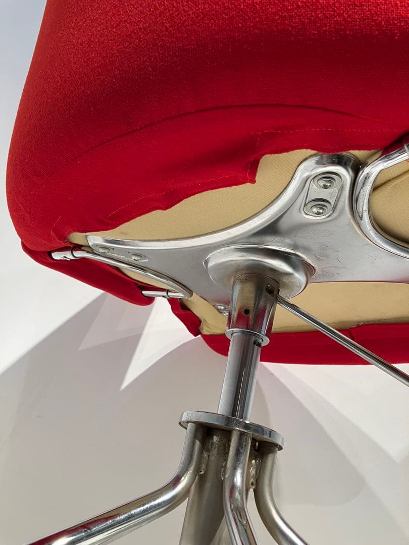 カルテル モーレアチェア、赤、美品、ヴィコマジストレッティ