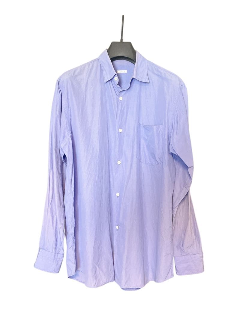 COMOLI SHIRTS コモリシャツ サックスブルー - メルカリ