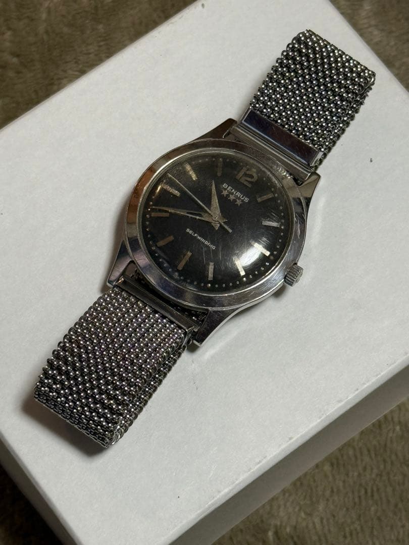 Y11 BENRUS ヴィンテージ腕時計 自動巻き ベンラス ベンラス BENRUS 腕時計 メンズ TYPE-I SILVER シルバー ミリタリー