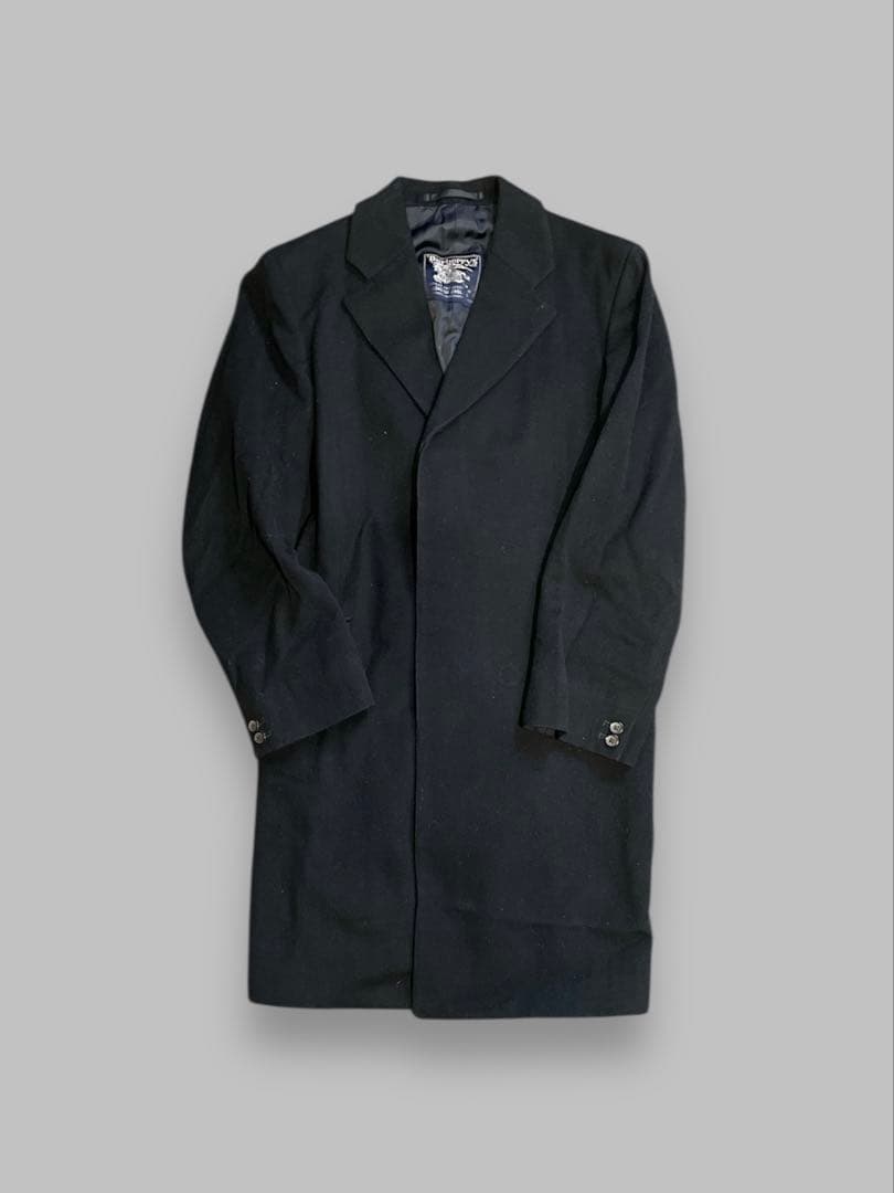 Burberrys チェスターコート ブラック ヴィンテージ 80s 70s BURBERRY - 70年代 Burberrys バーバリーズ チェスターコート 防寒