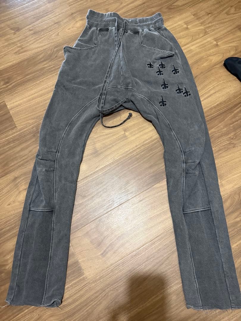 CVTVLIST カタリスト パンツ cvtvlist カタリスト 21AW USUAL BLEACH SWEAT PANTS ブリーチ ロゴ