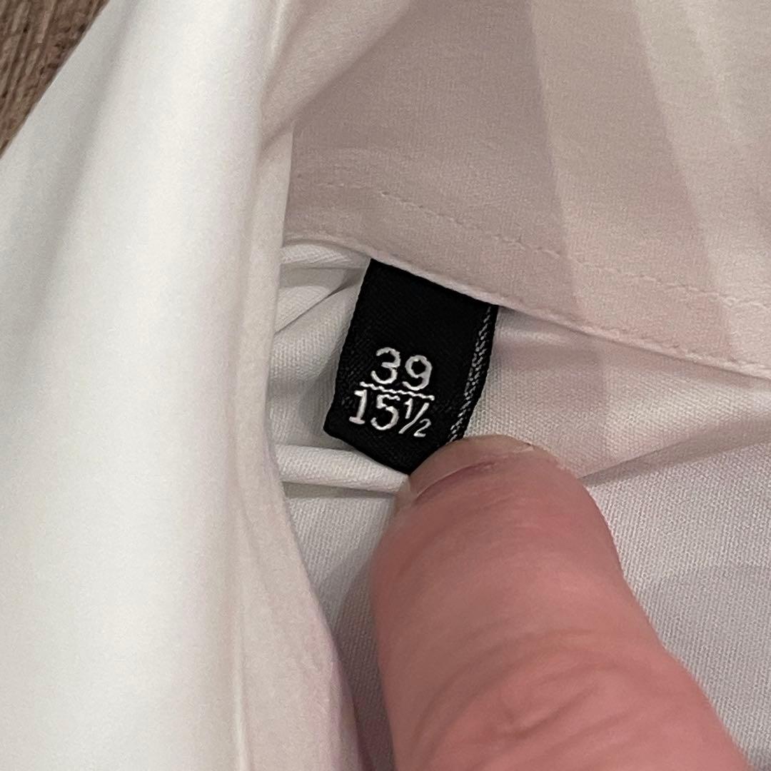 GUCCI グッチ ドレスシャツ ダブルカフス 白 39 - メルカリ