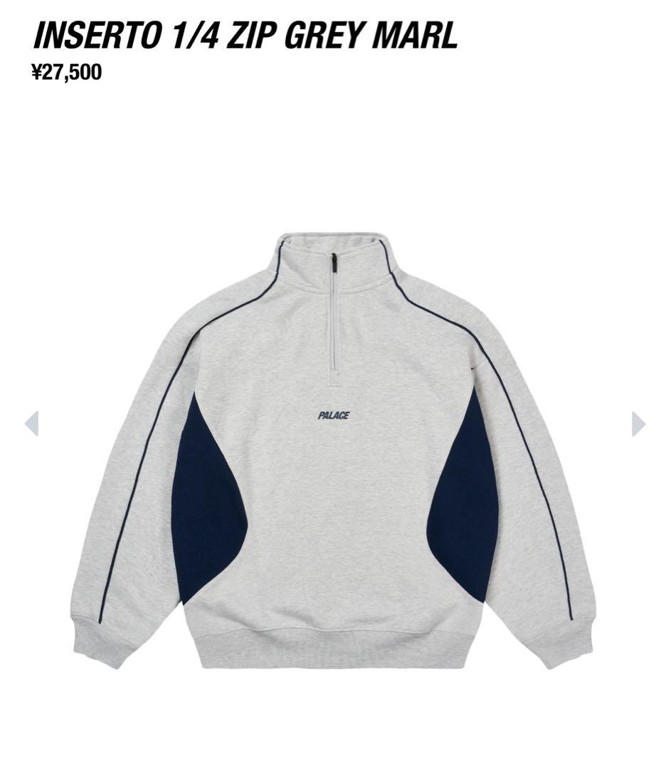 定価以下palace skateboards INSERTO 1/4 ZIP M 1754296498-inserto-1-4-zip-