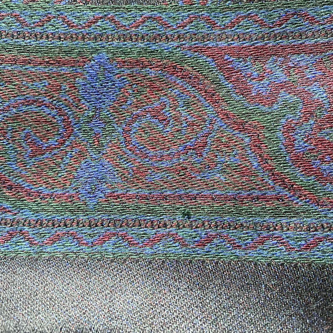 サンローラン カシミア×絹 マフラー ペイズリー総柄 - メルカリ