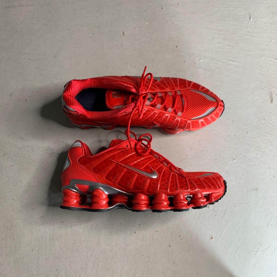 NIKE SHOX TL SPEED RED スピードレッド BLACK 赤 - メルカリ