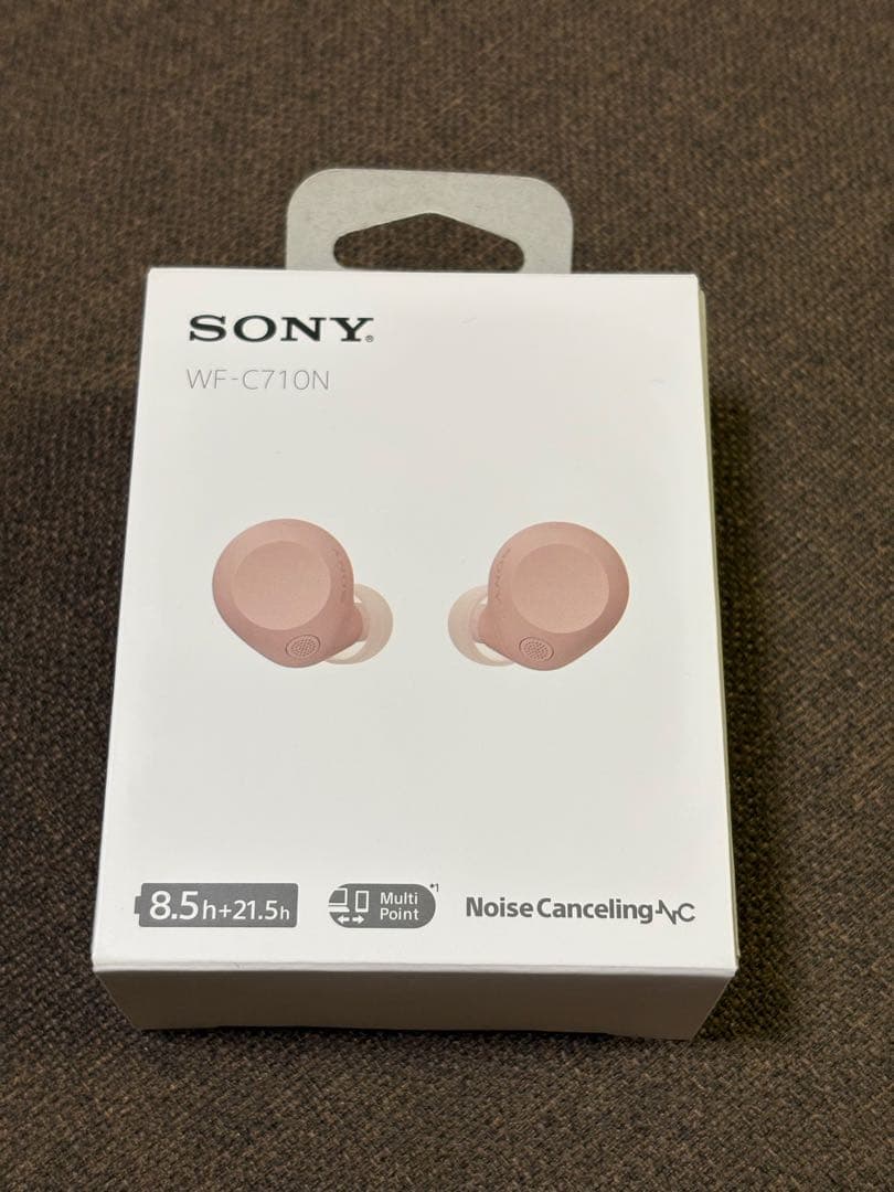 SONY WF-C710N ワイヤレスイヤホン ホワイト ピンク ソニー SONY 完全ワイヤレスイヤホン [ ワイヤレス ( 左右分離
