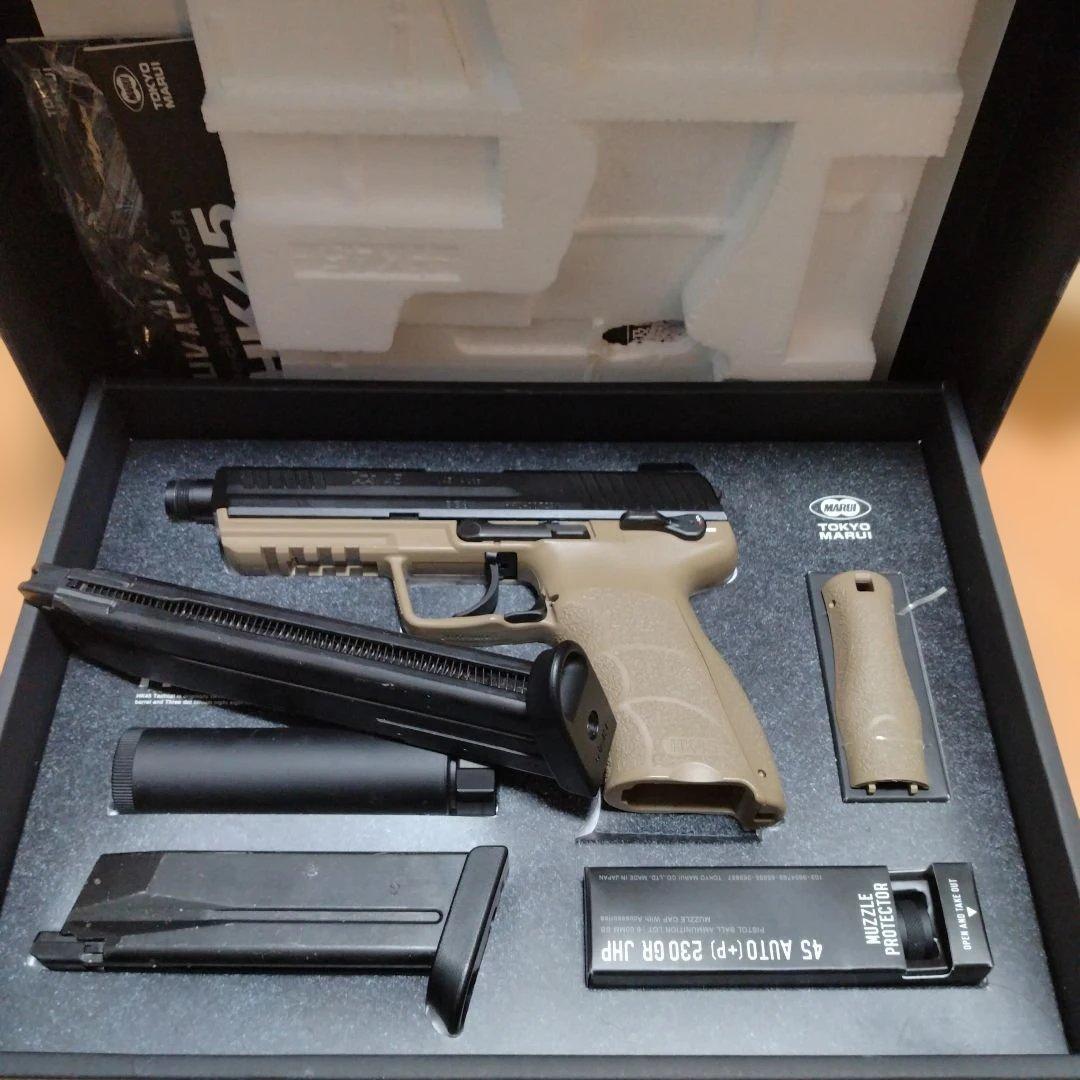 東京マルイ　HK45タクティカル　ロングマガジン付き エアボーン スタッフブログ:マルイ HK45シリーズ用ロングマガジン