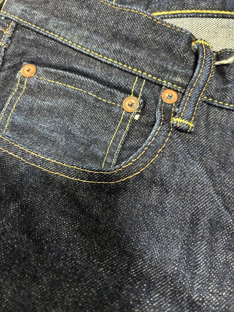 tcbjeans 50s w30 赤タブ - メルカリ